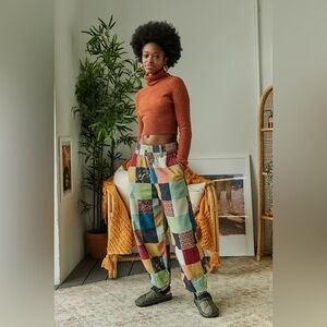 BDG Zaria Patchwork Corduroy Trousers